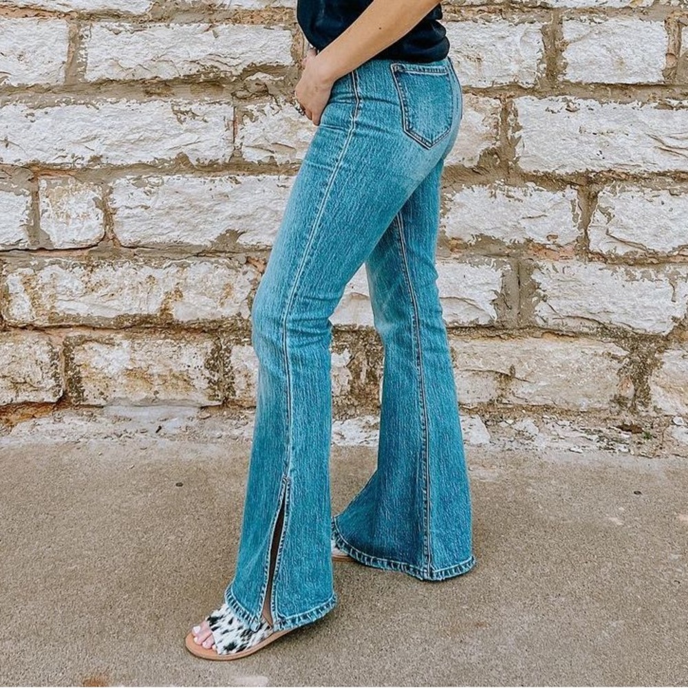 Bell bottom jeans